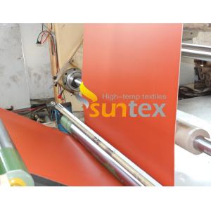 Heat Resistant Coated Fiberglass Cloth Silicone Coated Fiberglass Fabric