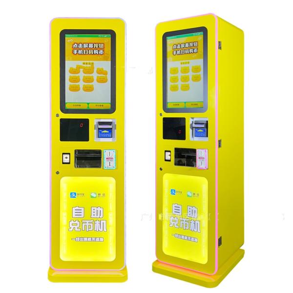 ODM Bill To Coin Ticket Change Machine Arcade For Amusement Game Center