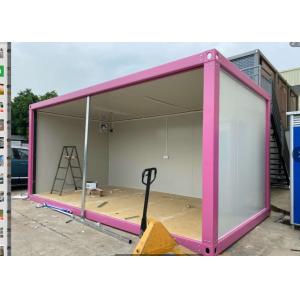 Labor Camp Glass Curtain Wall Detachable Container House