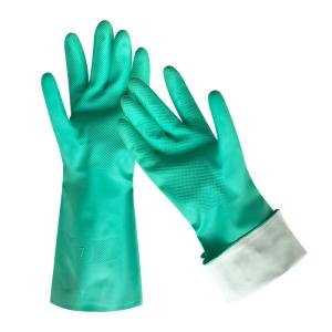 Latex Free Green Nitrile Glove 8 Mil-18Mil Thickness for Maximum Dexterity and