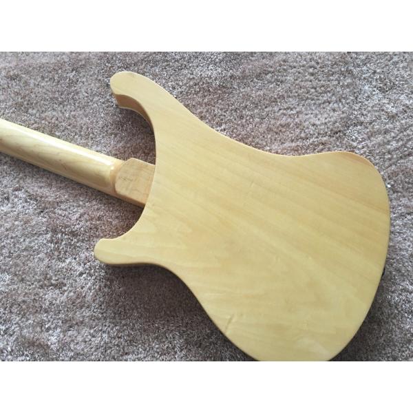 RIC BASS GUITAR 4003 Natural color set in neck Rosewood fingerboard shark inlay with custom bridges