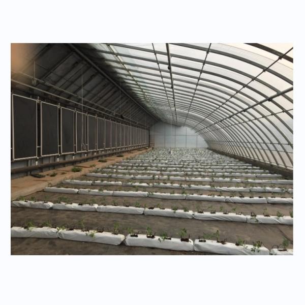 Buy Small Energy Saving Passive Solar Greenhouse with Hot Dip Galvanized Steel Structure at wholesale prices