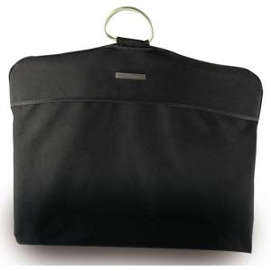 Black Garment Bag Personalized Polyester Foldable Garment Hanging Bag