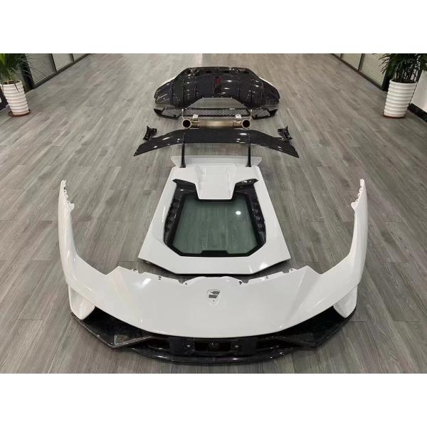 For Lamborghini LP580 LP610 Carbon Fiber Body Kit LP580 LP610 Upgraded LP640-style Front and Rear Bumper Spoiler Hood