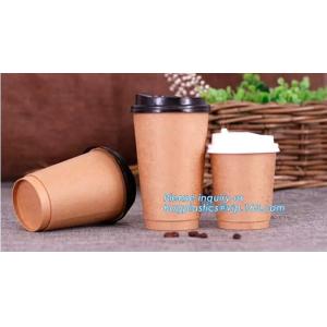 100% Biodegradable Disposable PLA Coated Coffee Paper Cup,9oz hot coffee paper