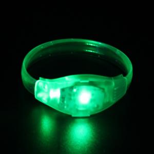 Quality LED light hand ring festivals cheering help ring sound control bracelet concert led ring environmental protection for sale