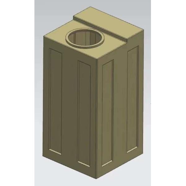 Buy 80 Liters Square Chemical Tank Lightweight 21 Gallon at wholesale prices