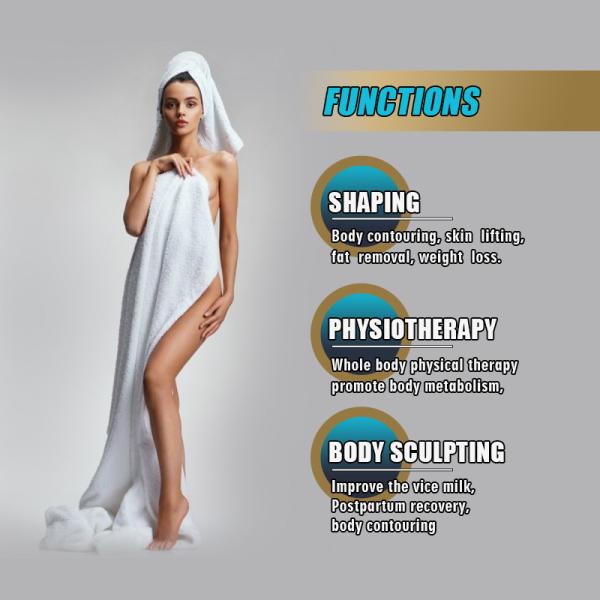 Rf Infrared Light Energy Vela Shape Machine Body Sculpting Non Invasive