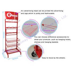 Metal Rack Retail Cigarette Condom Shelf Chewing Gum Stand