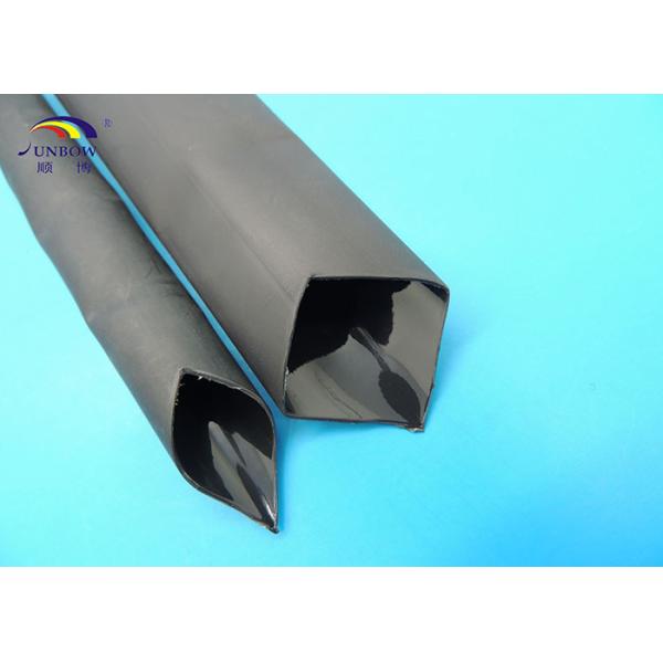 Semi-rigid Irradiated Heat Shrinkable Polyolefin (PO) with Meltable Adhesive Liner 12.0mm Black