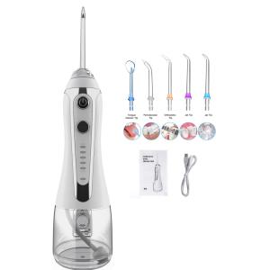 ODM Dental Hygiene Instrument , Oral Irrigator Water Flosser With 0.24L Tank