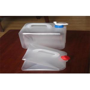 Quality Foldable LDPE Liquid Plastic Jerry Cans With Screw Cap Tap for sale