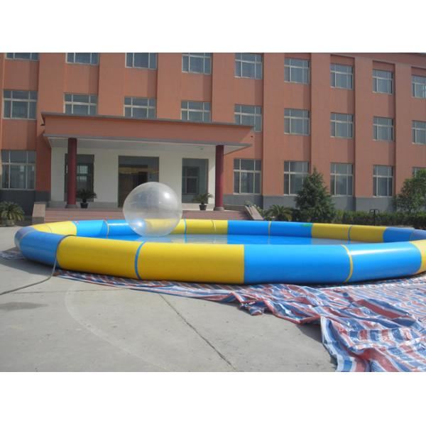 Inflatable Circular Swimming Pool / Inflatable Swimming Pools for Amusement Water Park