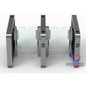 China Full Automatic Access Control Flap Barrier QR Code Reader Full Height on sale China Full Automatic Access Control Flap Barrier QR Code Reader Full Height on sale