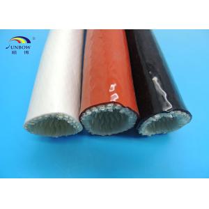 Colorful Silicone Coated Fibreglass Fire Sleeving Fireproof Sleeve