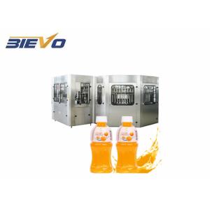 China 5000-6000bph Bottle Juice Packaging Machine With Small Scale on sale