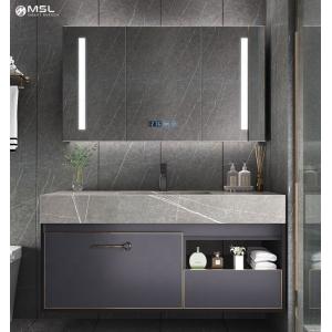 Customized LED Medicine Cabinet Silver Bathroom Illuminated Mirror Cabinet