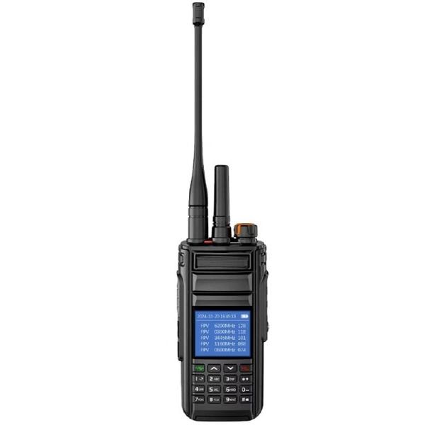 300MHz to 6200MHz FPV Drone Detector Handheld Portable Drone 360 degree