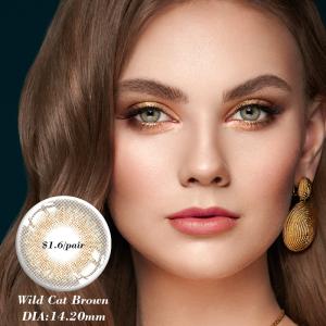 Custom Prescription Colored Contacts Toric Brown Blue For Light Eyes