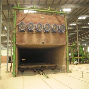 China Prefabricated Kiln 120m Brick Manufacturing Plant Automatic Hollow Brick Machine on sale