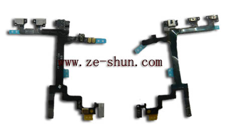 New arrival & hot sell cell phone flex cable for iphone 5 on / off