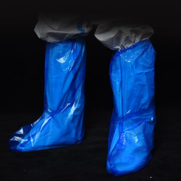 Sterile Knee High Waterproof Shoe Covers SMS PP PE Boot Cover
