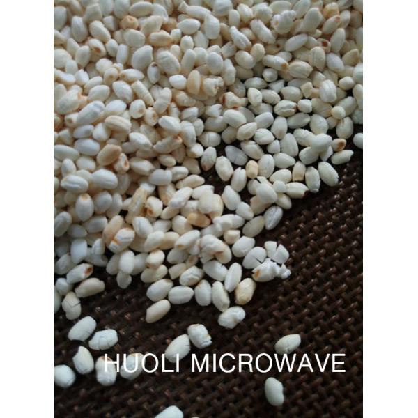 Grains Puffing Microwave Drying Equipment for Soybean Product 25KW