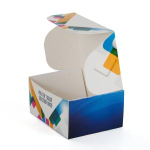 Retail Product Custom Printed Packaging Box , Full Color Printing Paper Packing