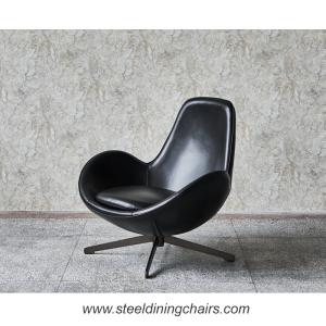 Living Room Leisure Fabric Covered 84cm Swivel One Seater Armchair