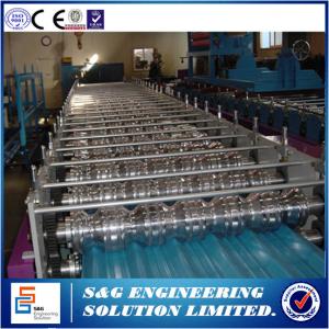 Custom High Speed Double Layer Roll Forming Machine For Roof And Wall Panel