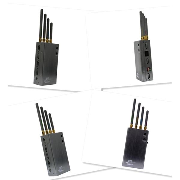 3G Mobile Phone GPS Signal Jammer Portable With 10m Jamming Range