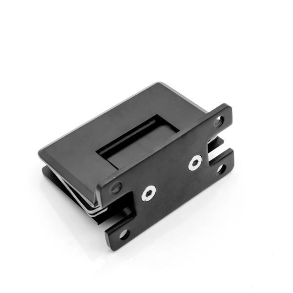 Modern H PLATE Bathroom 90 Degree Wall Mounted Frameless Glass Shower Screen Door Pivot Hinge