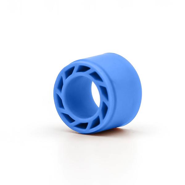 Pink 70 SHA Rubber Diaphragm Seals Peroxide Cured Low Compression Set