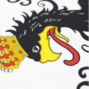 Pink Display Scotland Royal Rectangle Banner Flags