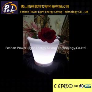 Banquet Hall Remote Control LED Flower Pot With Lithium Battery