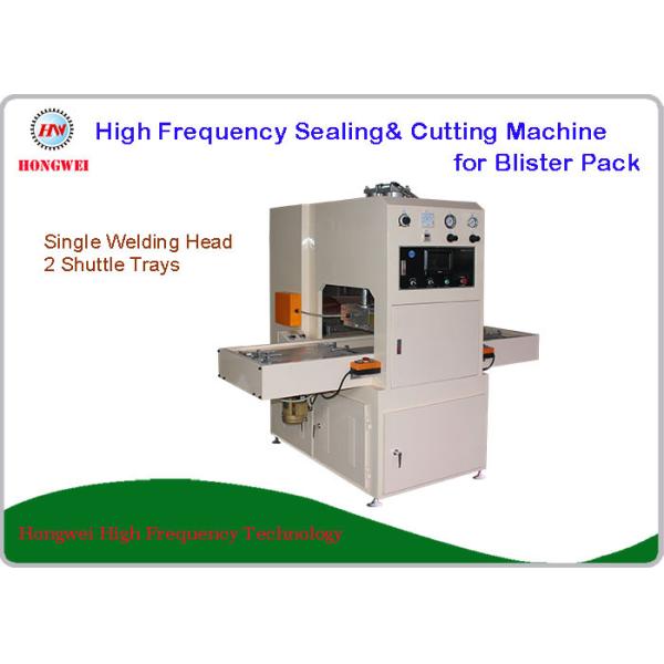 Buy HF Detergent Double Blister Pack Sealer Cutter HMI And Onboard PLC Control at wholesale prices