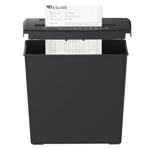 Strip Cut Paper Shredder Machine 72dB Noise Level S606B for home with 10L