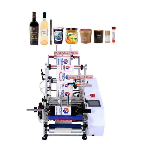 Buy ±0.5 mm Tolerance Semi-auto Round Bottle Labelling Machine for Specific Labeling Needs at wholesale prices