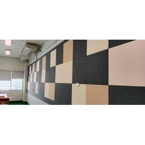 Wall Panels Fabric Wrapped Acoustic Sound Absorbing Fiberglass Board