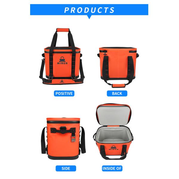 18L Square Soft Cooler Bag Multipurpose For Food Storage OEM ODM