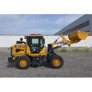 28km/h Front Wheel Loader Equipment Articulated And Hydraulic Unloading