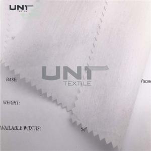 LDPE Non Woven Interlining Fusible Adhesive Collar Interlining