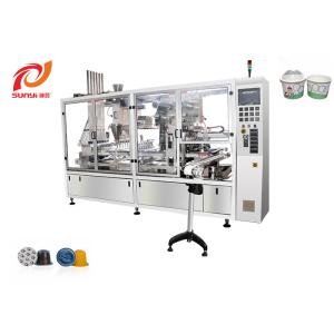 High Capacity Cup Coffee Capsule Filling Sealing Machine