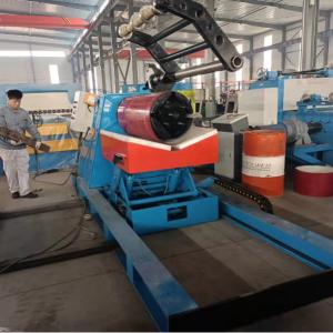 Recoiler Metal Coil Slitting Machine 1250mm Width PPGI Coils