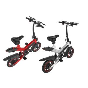 Intelligent Folding Electric Bicycle Max Speed 25KM / H Environment - Friendly
