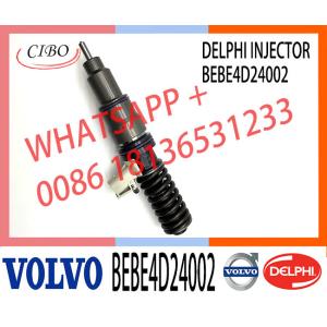 Common Rail Uint Electric Injector Fuel Pump Nozzle BEBE4D24002 for excavator