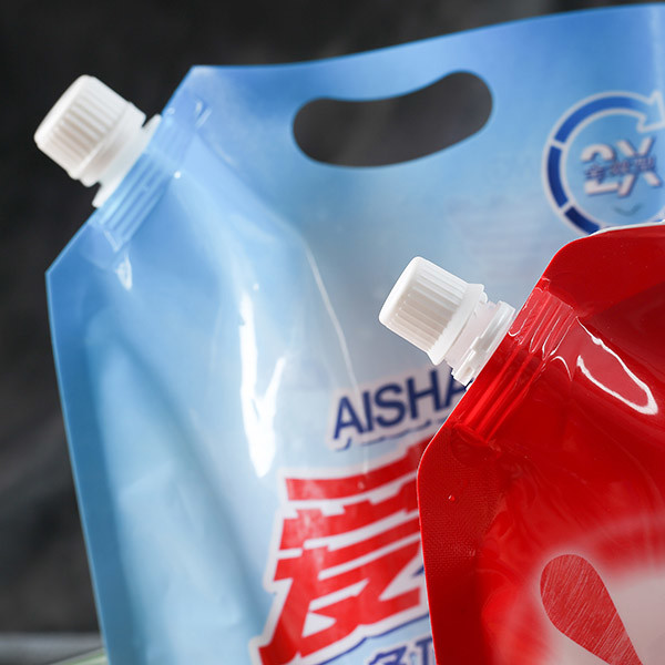 Buy Plastic Wash Fluid 60mic Liquid Soap Bag Laundry Detergent Packaging at wholesale prices