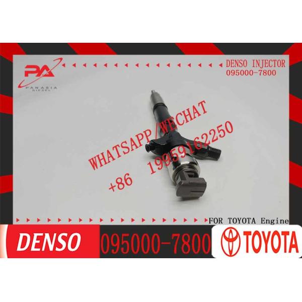 Professional Fuel Denso Common Rail 095000-7800 For Toyota- Hiace Hilux 2kd-ftv Injector 23670-39245