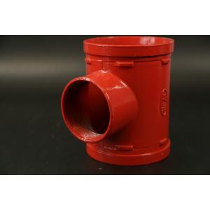 2.5 Mpa Tee Grooved Connection Grooved For Easy Installation Piping System