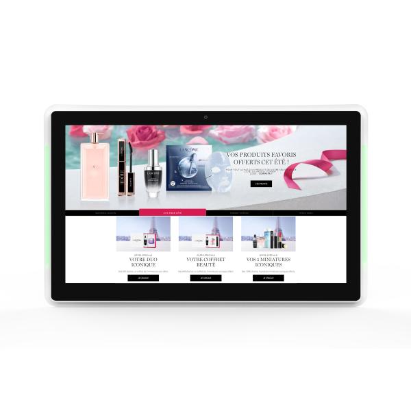 Buy 15.6 Inch LCD Android POE Tablet 1920x1080 With Colorful LED Light Bars at wholesale prices